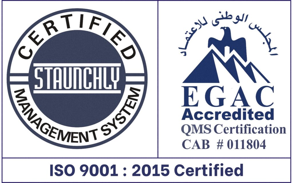 ISO - 9001: 2015 Certified